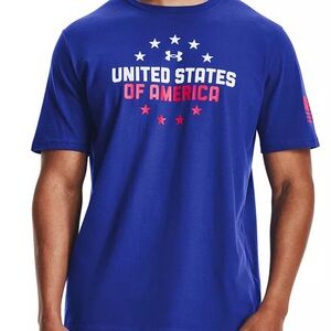 Under Armour Freedom Blue USA Stars T-Shirt